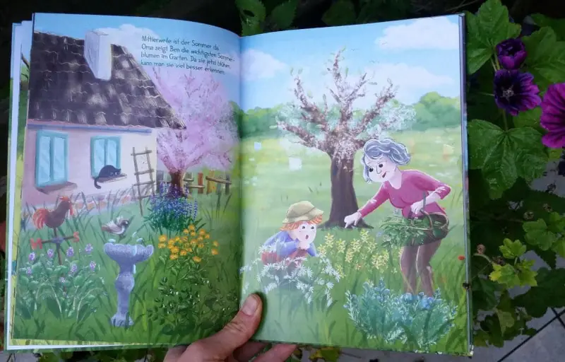 Wildkräuter Buch für Kinder